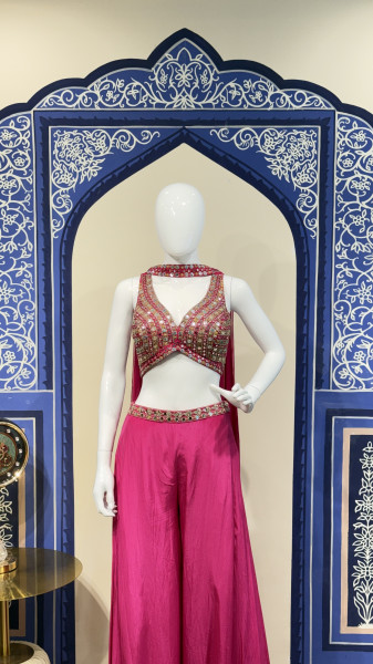Plazzo with Kurti
