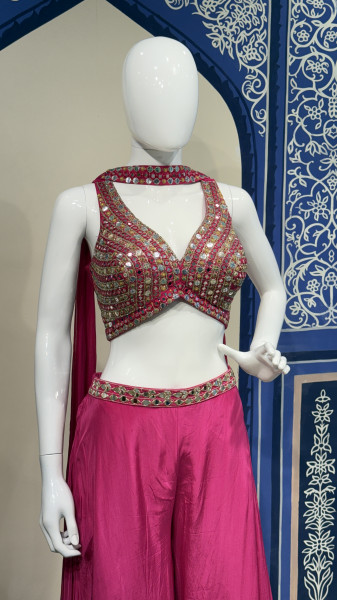 Plazzo with Kurti