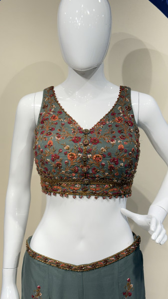 Plazzo with Kurti