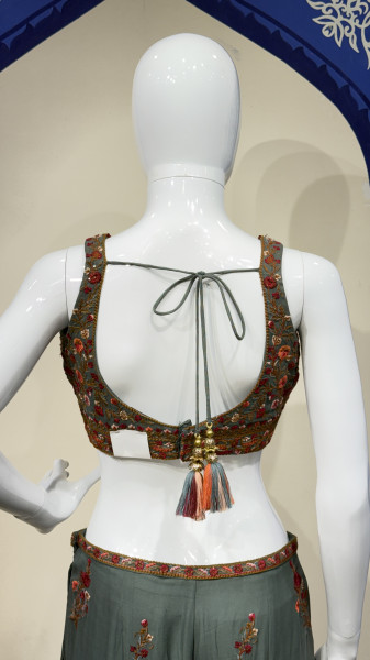 Plazzo with Kurti
