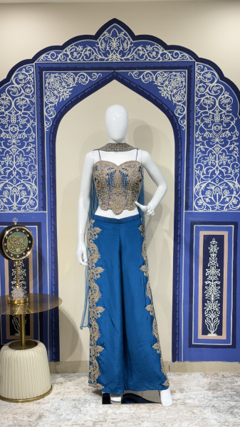 Plazzo with Kurti