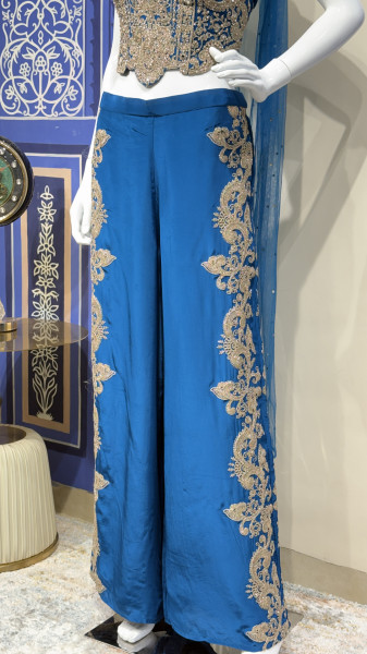 Plazzo with Kurti