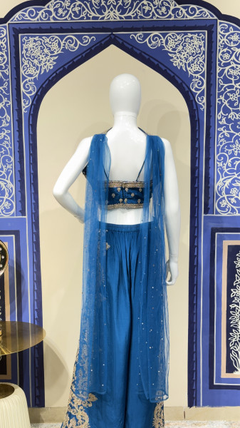 Plazzo with Kurti