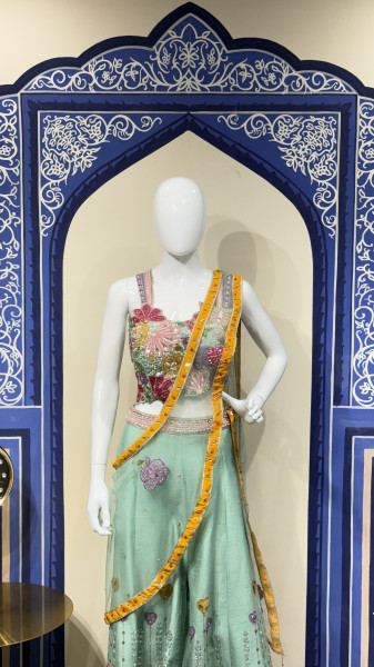 Plazzo with Kurti