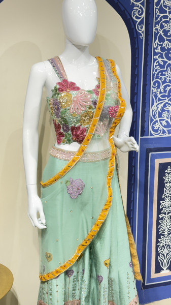 Plazzo with Kurti