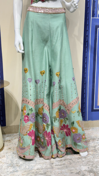 Plazzo with Kurti