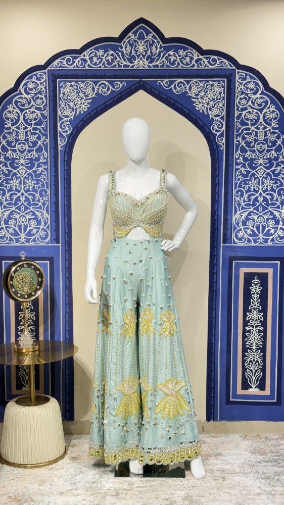 Image of Plazzo with Kurti