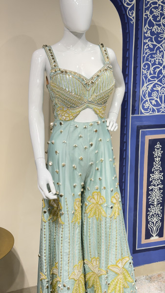 Plazzo with Kurti