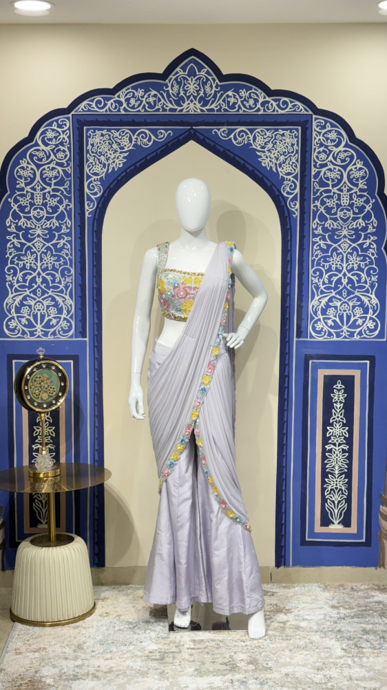Image of Plazzo with Kurti