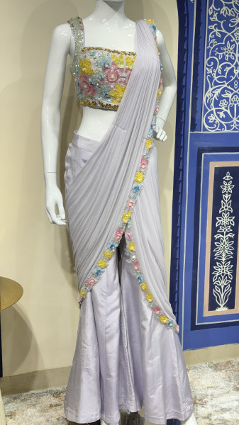 Plazzo with Kurti