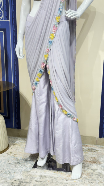 Plazzo with Kurti