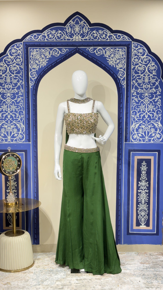 Image of Plazzo with Kurti