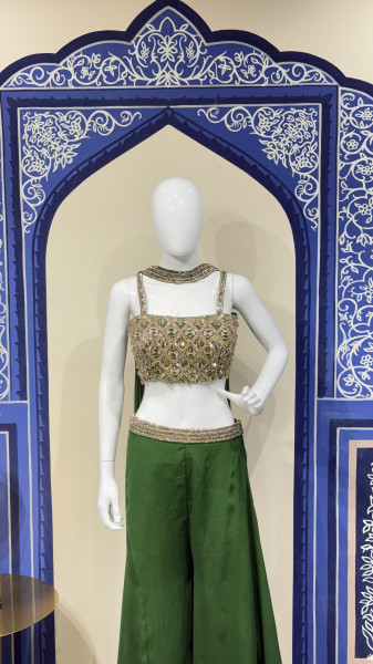 Plazzo with Kurti