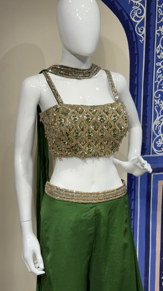 Plazzo with Kurti