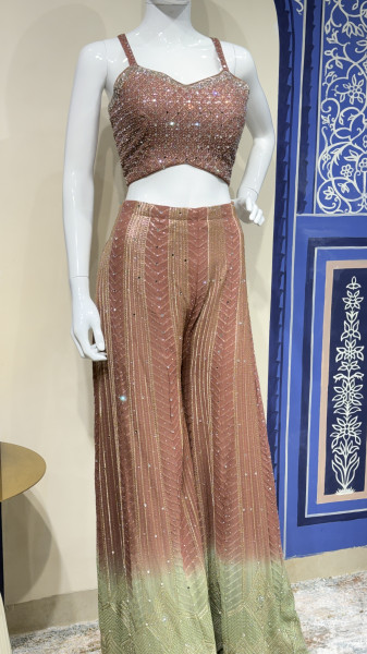Plazzo with Kurti