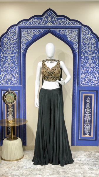 Plazzo with Kurti