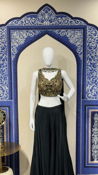 Plazzo with Kurti