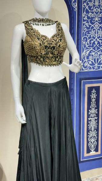 Plazzo with Kurti