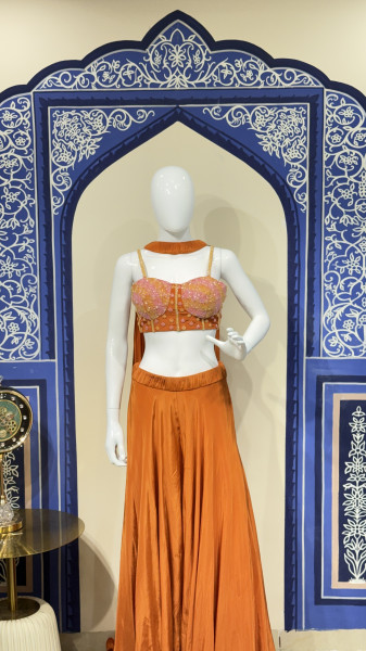 Plazzo with Kurti