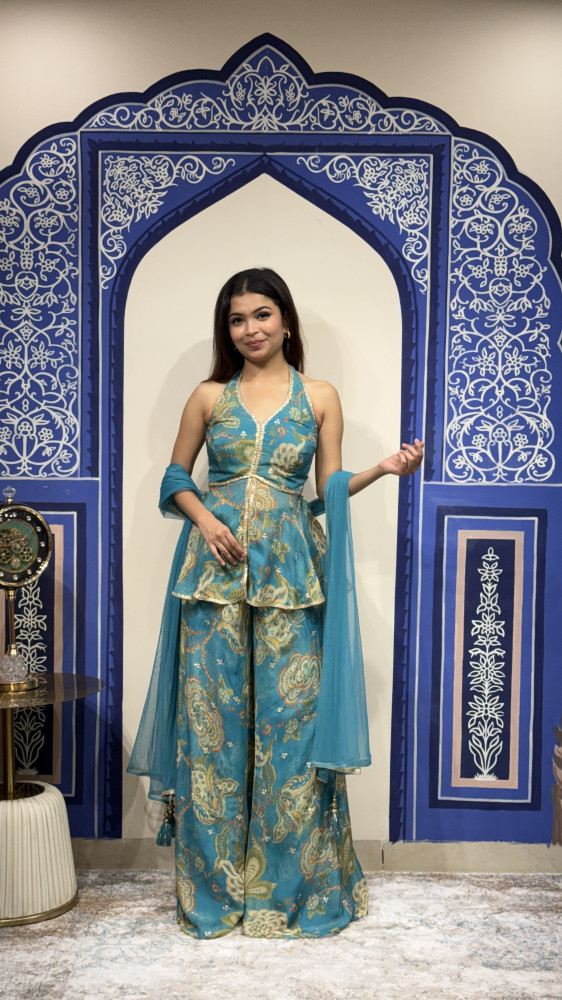 Image of plazzo kurti