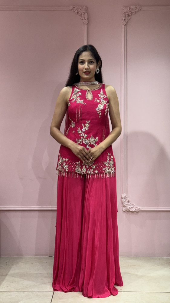 Image of plazzo kurti