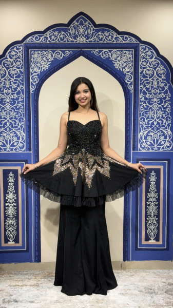 Plazzo with Kurti