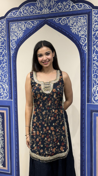 Plazzo with Kurti