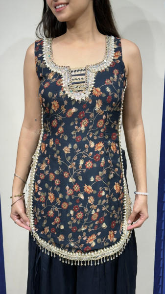 Plazzo with Kurti