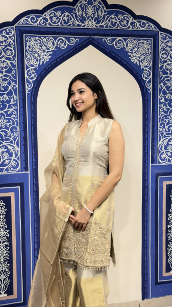 Plazzo with Kurti