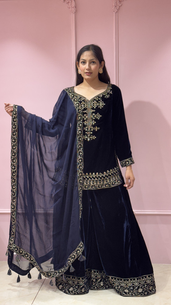 Image of Plazzo kurti