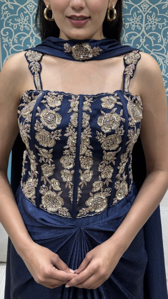 Corset Top and Skirt