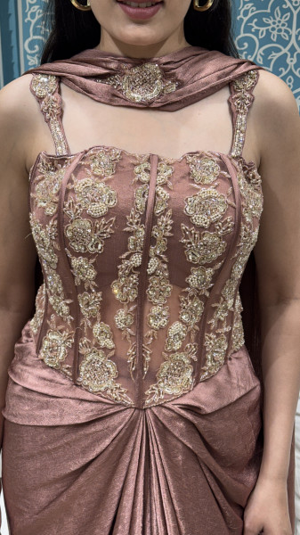 Corset Top and Skirt