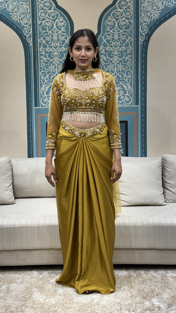 Image of Crop Top and Skirt