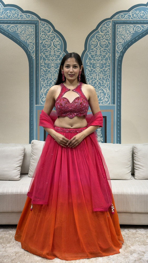 Image of Crop Top and Skirt