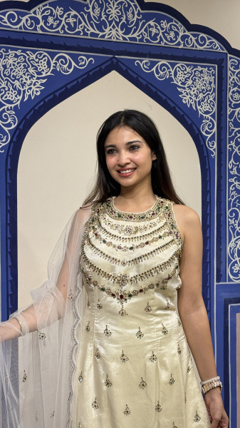 Plazzo with Kurti