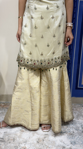 Plazzo with Kurti