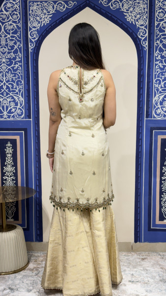 Plazzo with Kurti