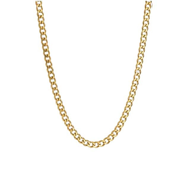 18K Gold Plated Cuban Link Chain