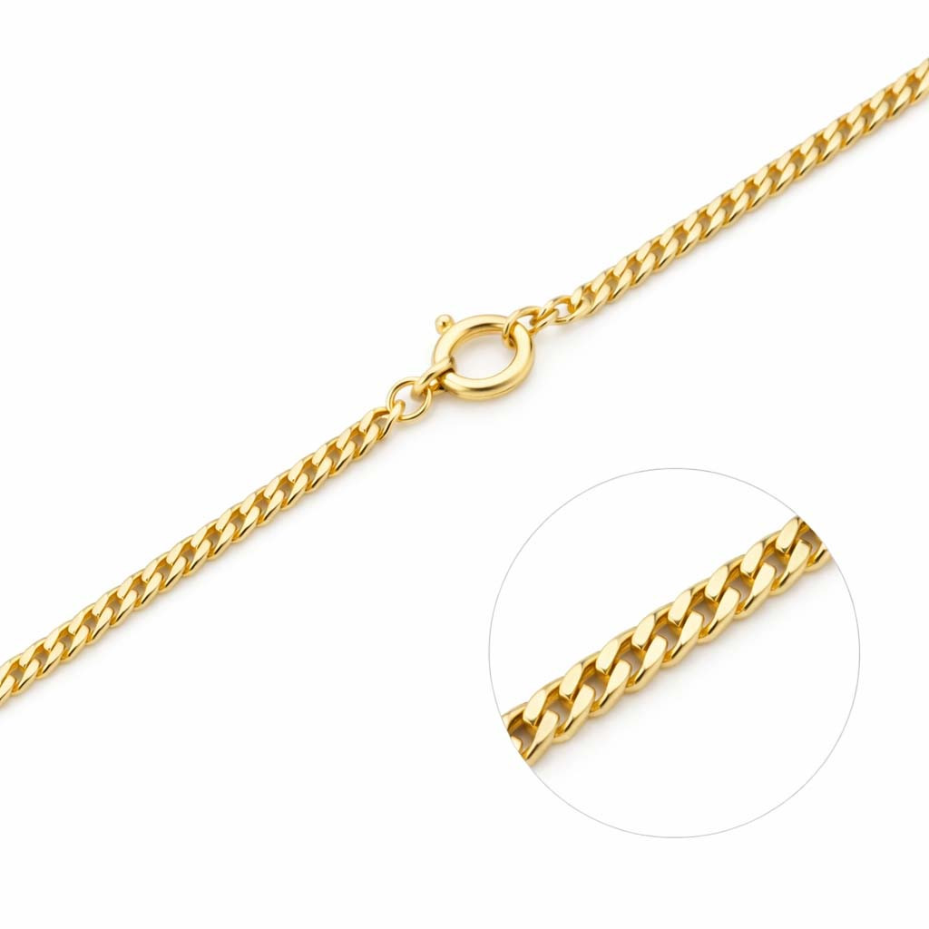 18K Gold Plated Cuban Link Chain