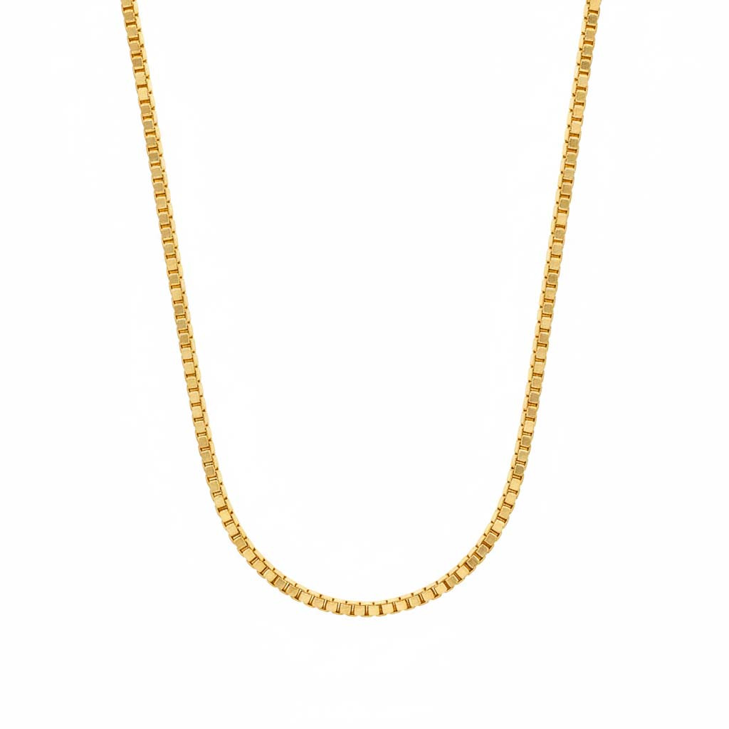 18K Gold Plated Box Chain