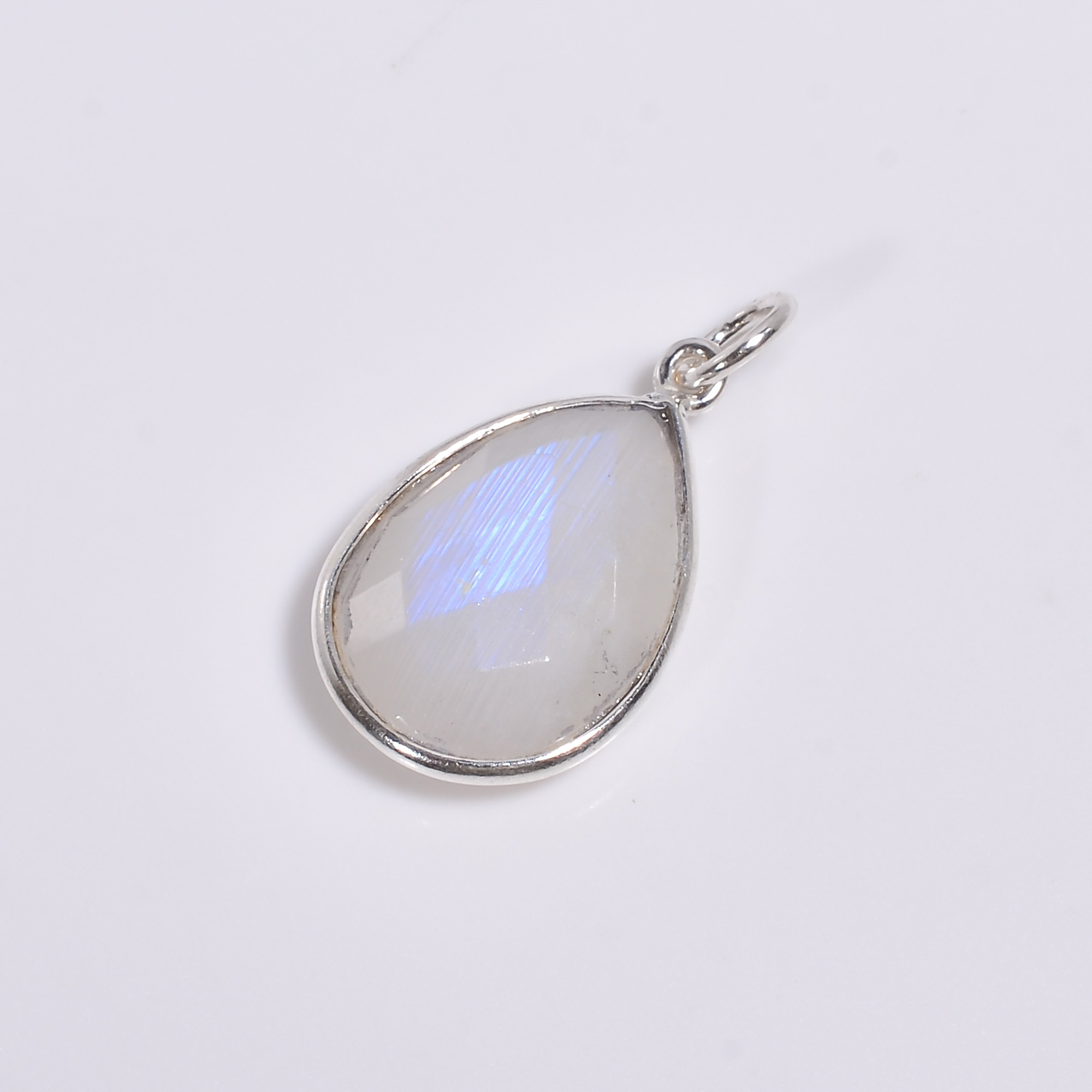 Pear Cut Gemstone 925 Sterling Silver Pendant