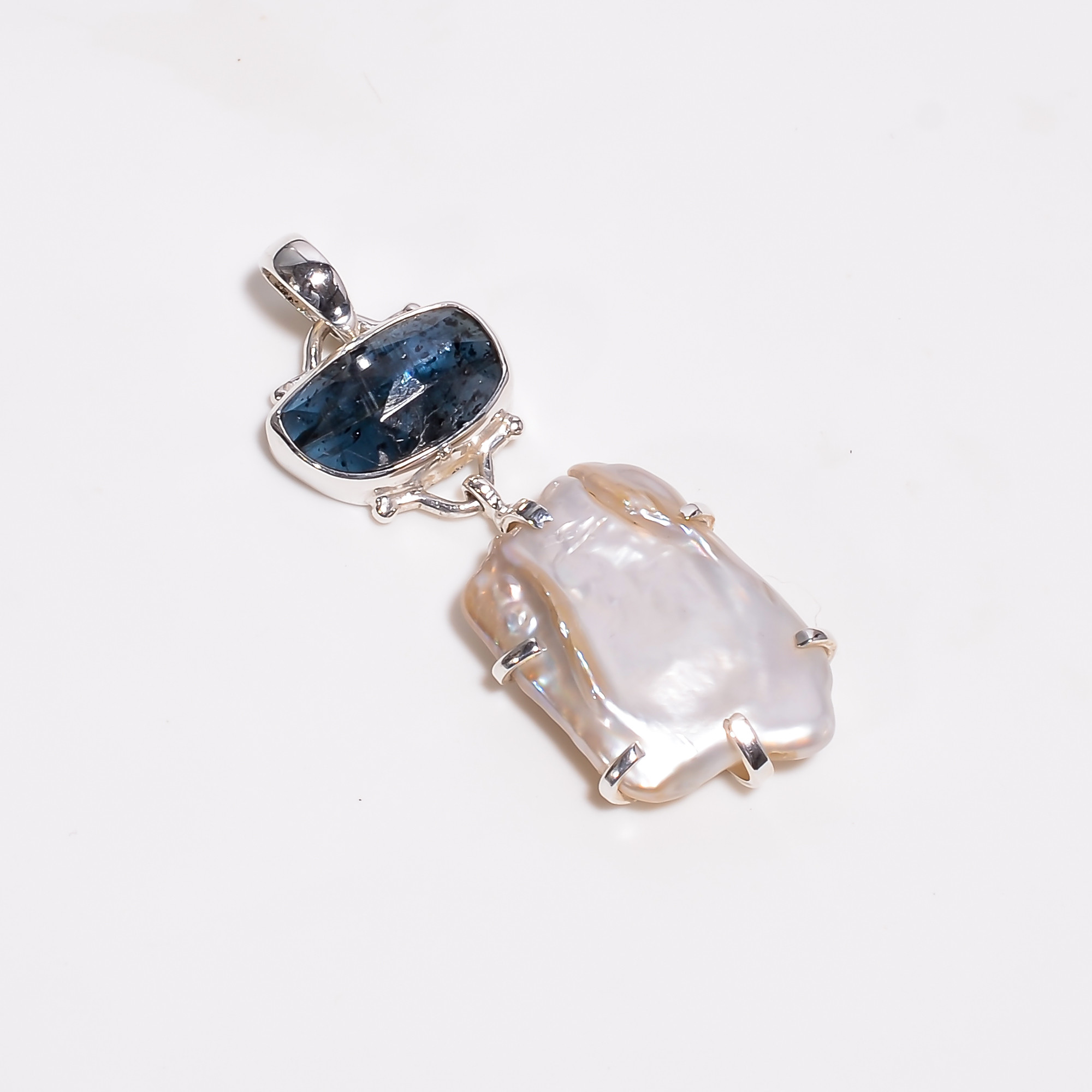 Baroque Pearl 925 Sterling Silver Pendant