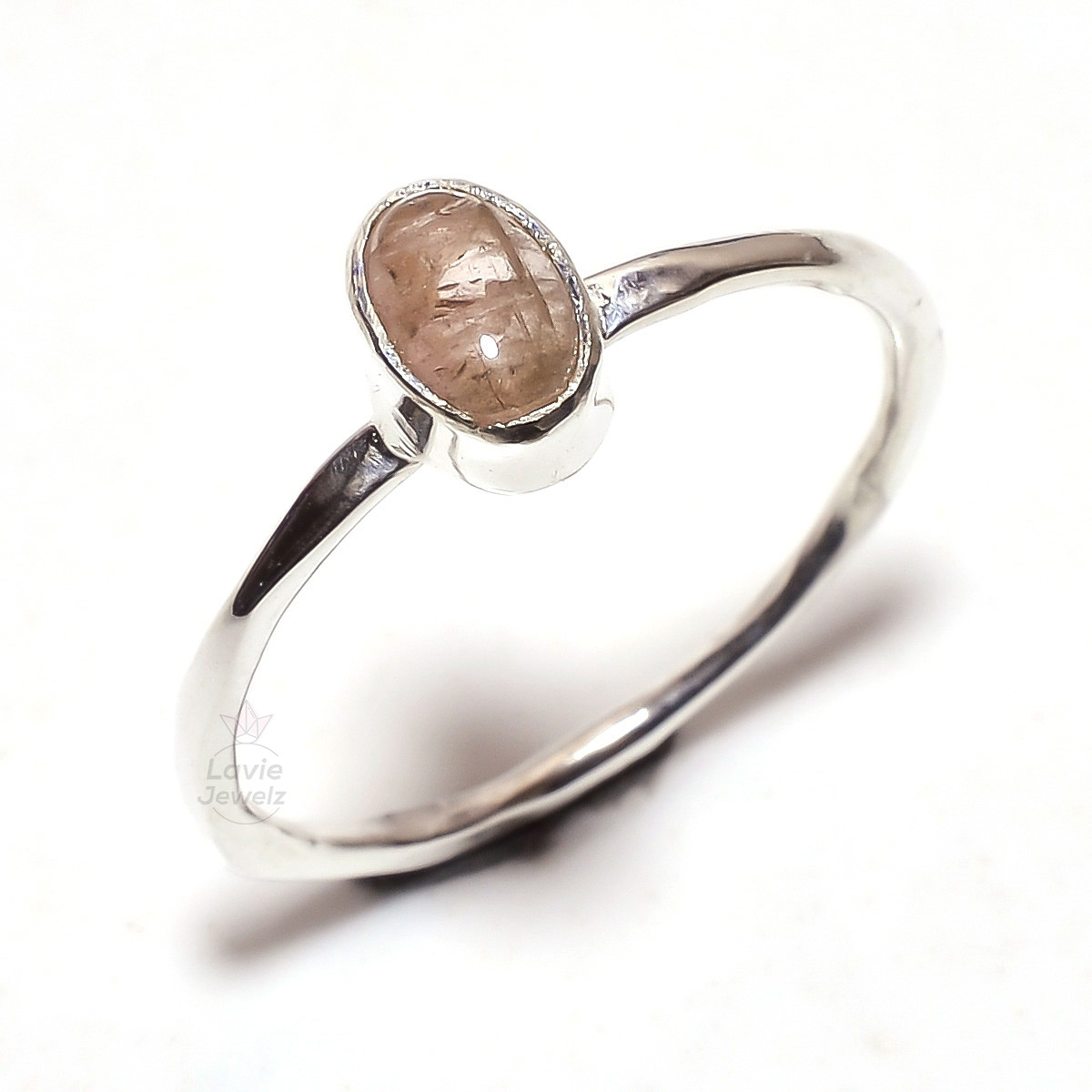 Tourmaline Gemstone 925 Sterling Silver Ring Size 8