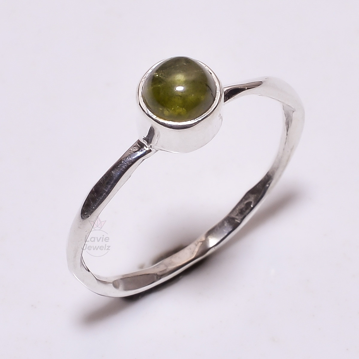 Tourmaline Gemstone 925 Sterling Silver Ring