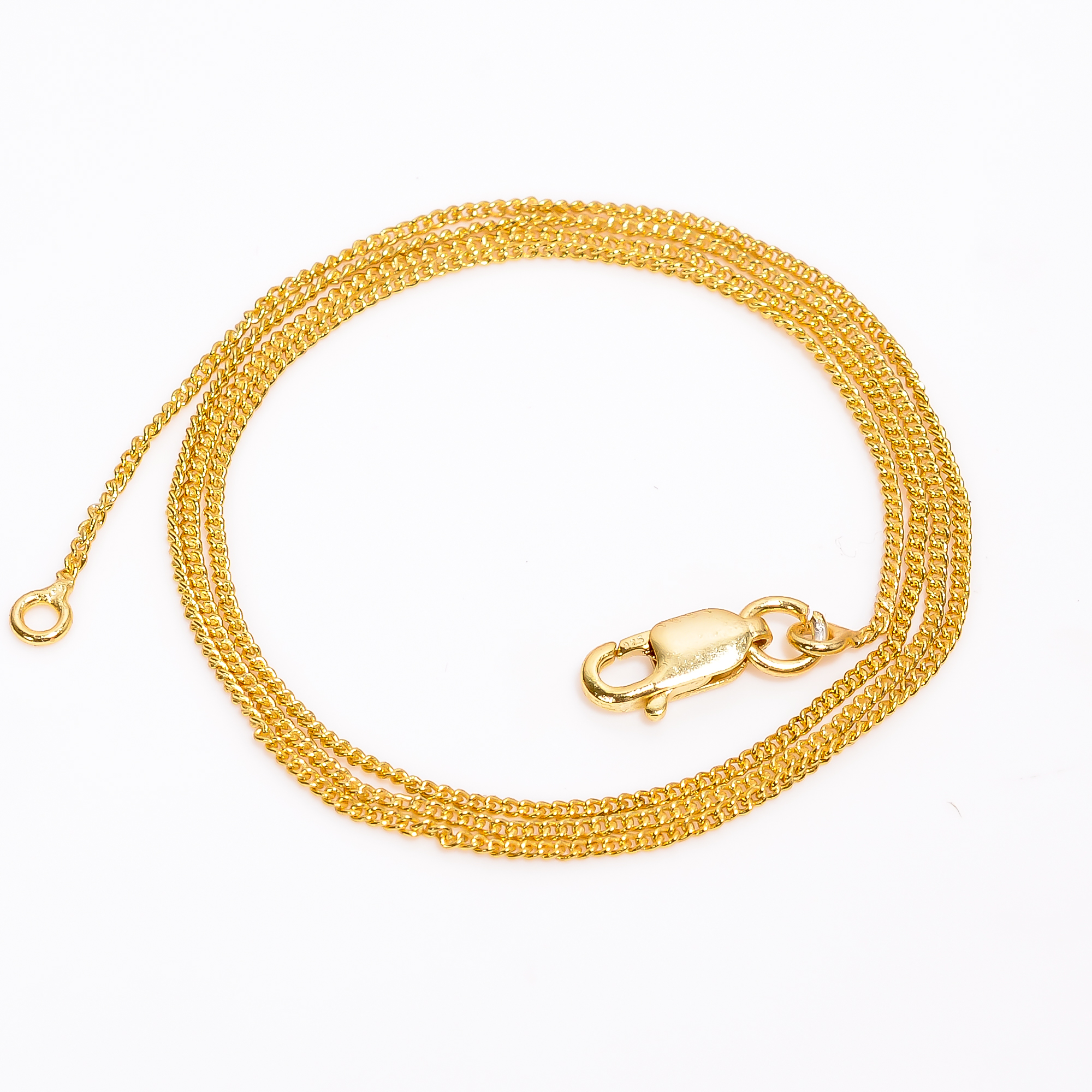 Silver gold plated chain Clearance