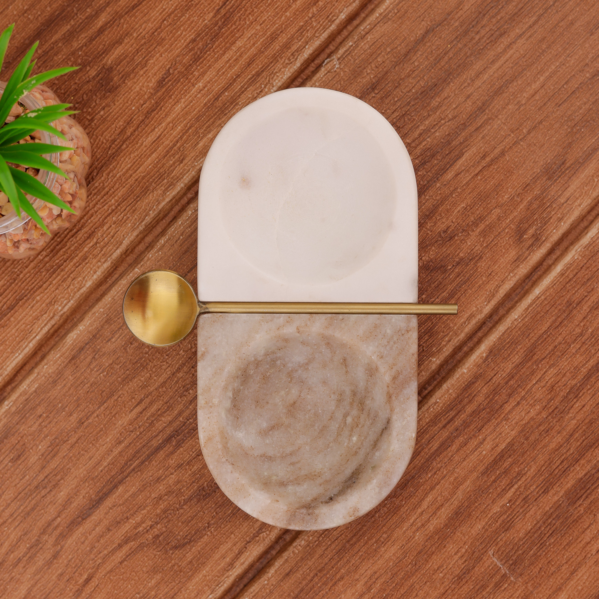 Marble Chip Dip Bowl