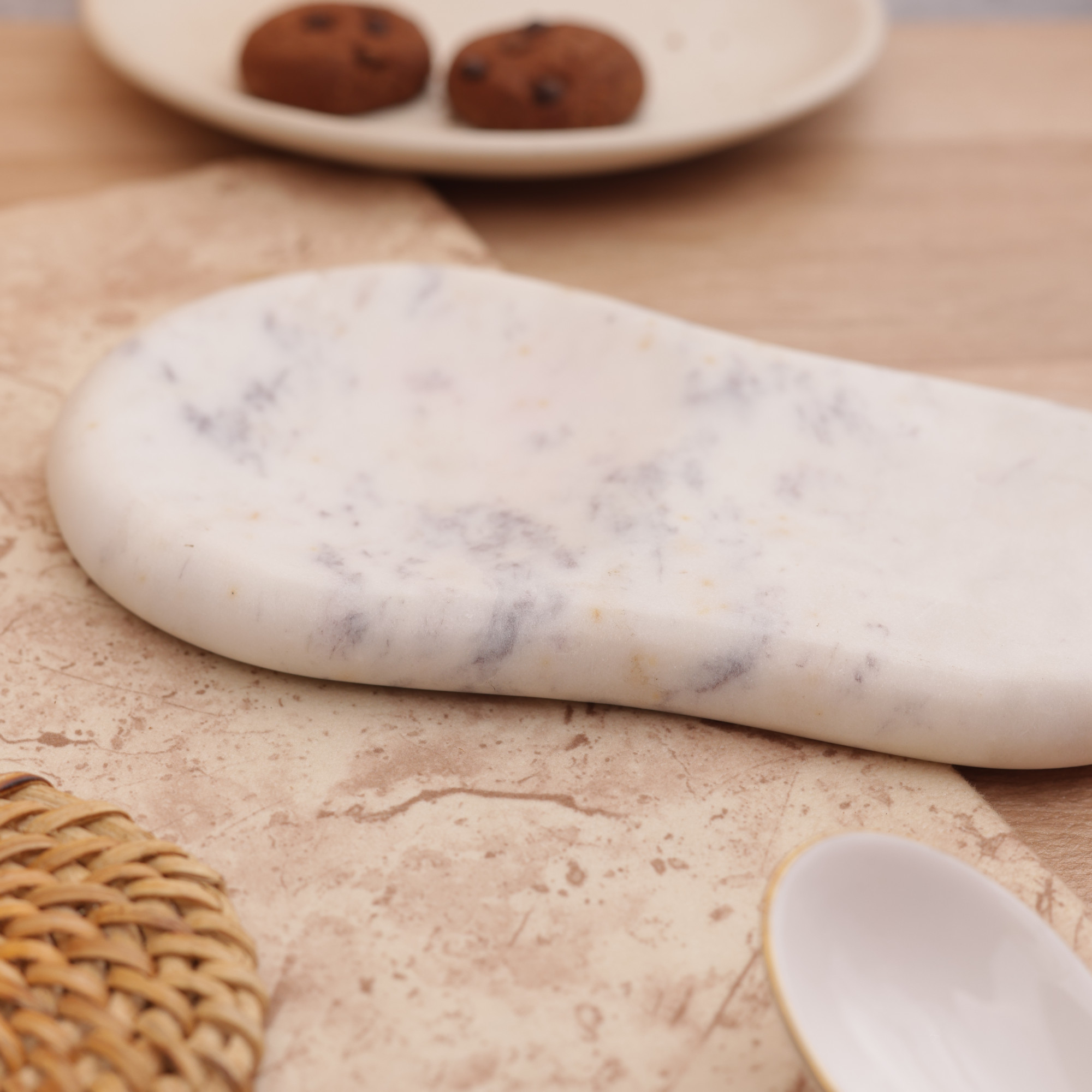 Classic Marble Spoon Rest
