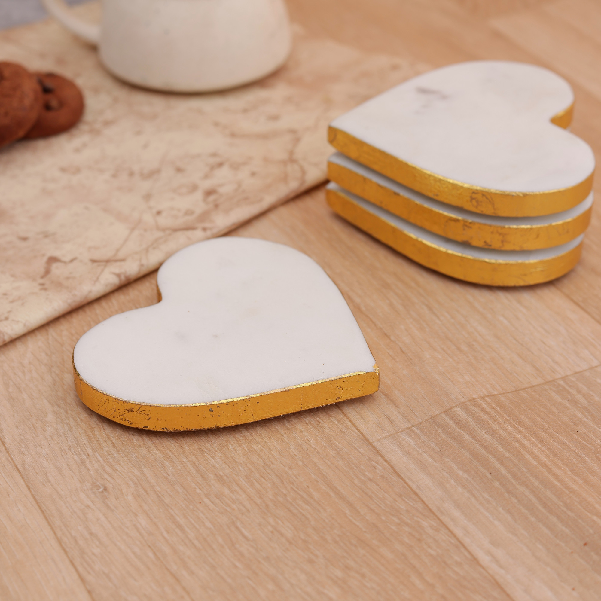 Heart Coaster set of 4