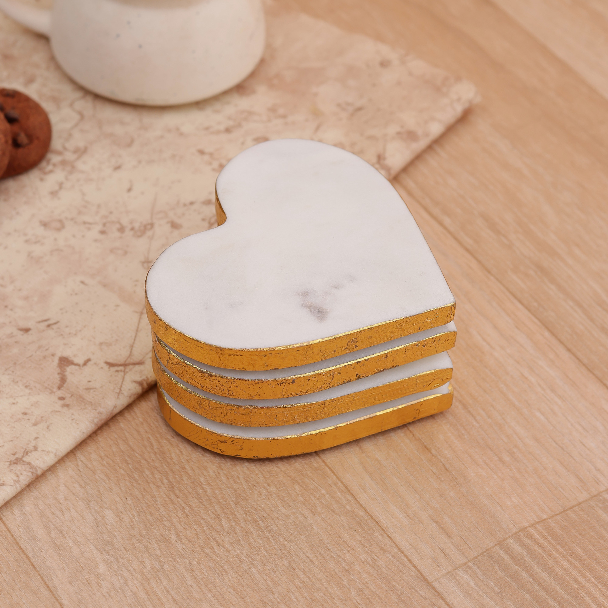 Heart Coaster set of 4