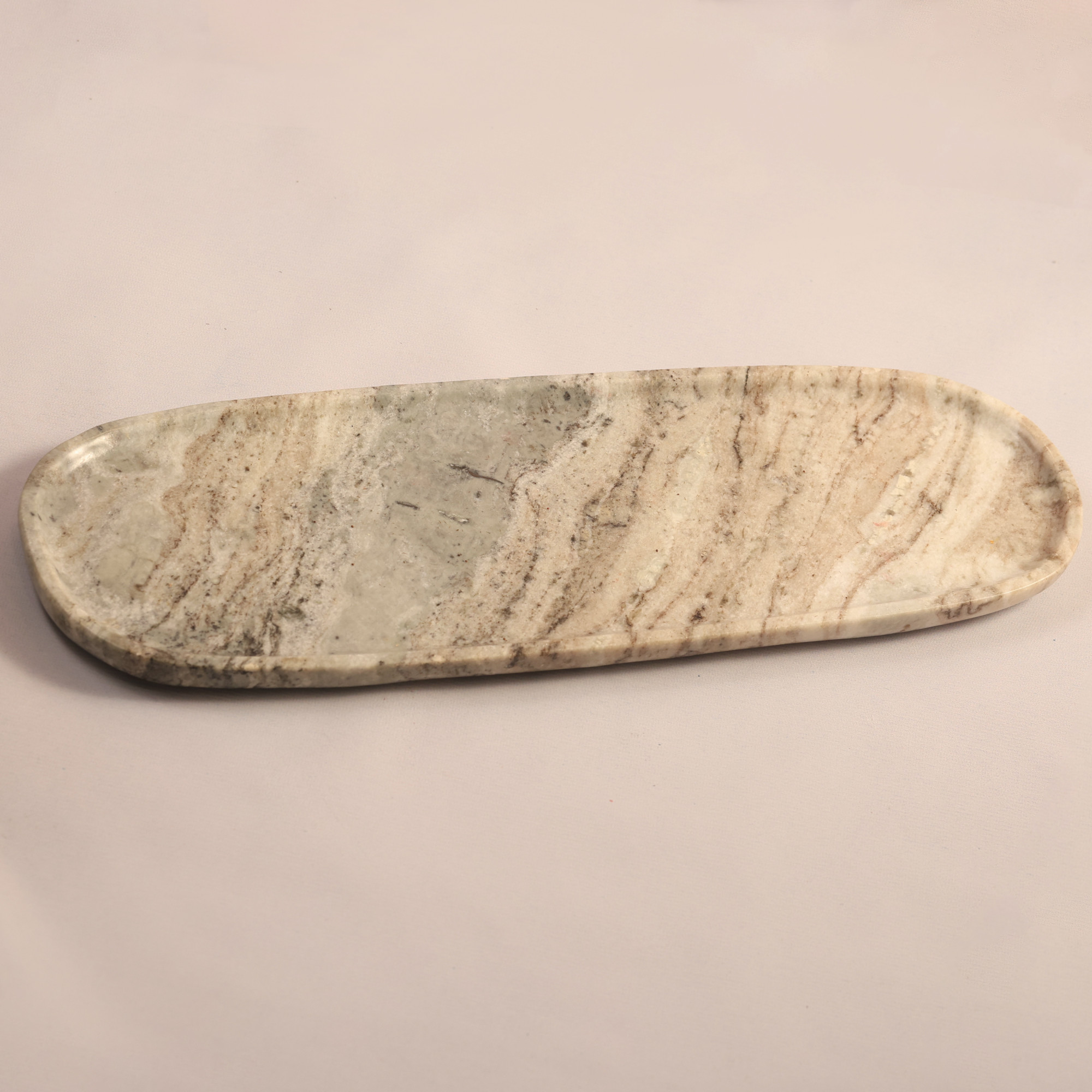 Grey Marble Utlility Tray